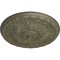 Ekena Millwork Amelia Ceiling Medallion (Fits Canopies up to 4 1/8"), Hand-Painted Spartan Stone, 15 3/4"OD x 5/8"P CM16AMSSF - alternate 2
